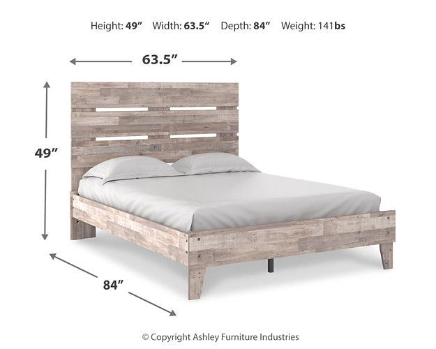 Neilsville  Panel Platform Bed