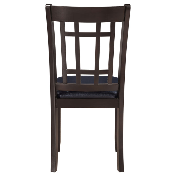 Lavon Wood Dining Side Chair Espresso (Set of 2)