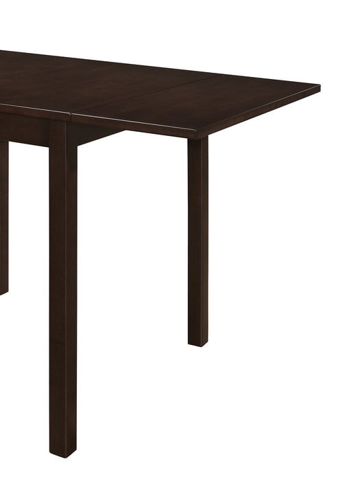 Kelso Rectangular 52-inch Extension Dining Table Cappuccino