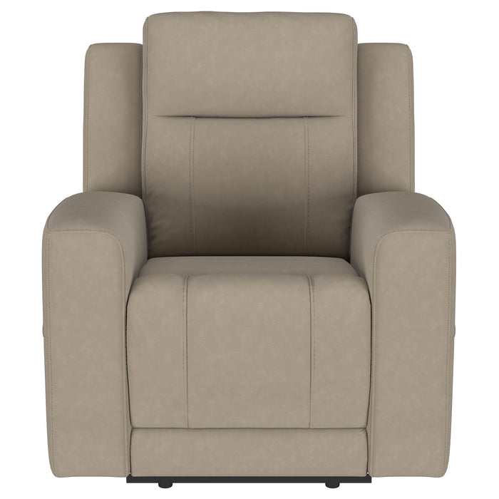 Brentwood Upholstered Recliner Chair Taupe