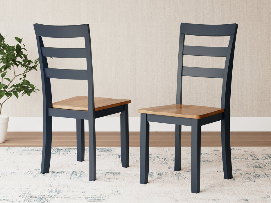 Gesthaven Dining Table and 2 Chairs