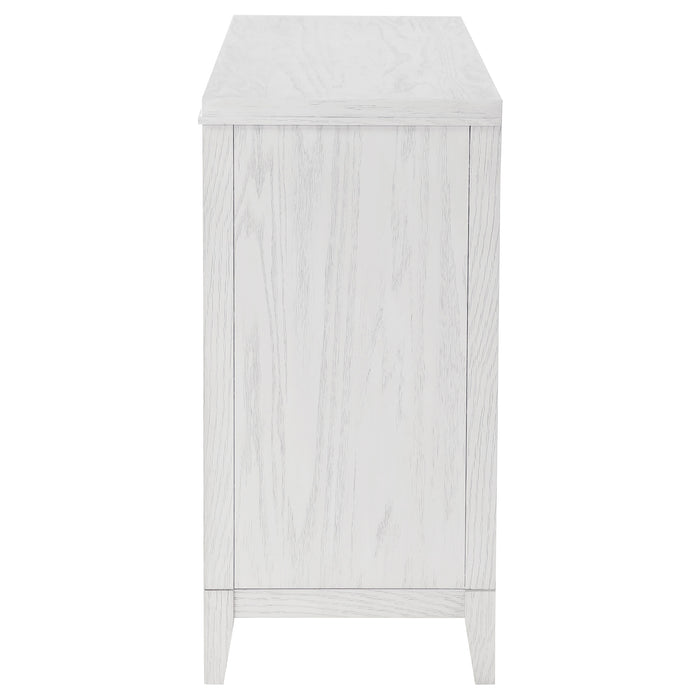 Marielle 6-drawer Bedroom Dresser Distressed White