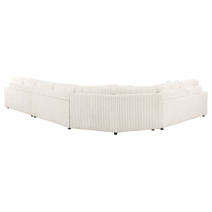 Emberson 4-piece Upholstered Modular Sectional Sofa Ivory