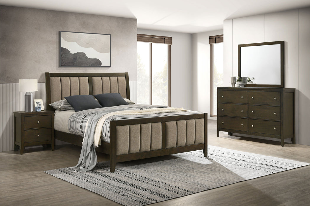 Wilkes 4-piece Eastern King Bedroom Set Dark Cocoa