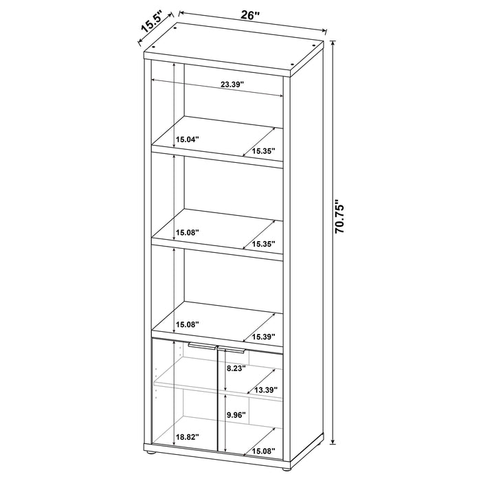 Tabby 3-piece 60" TV Entertainment Center Mango