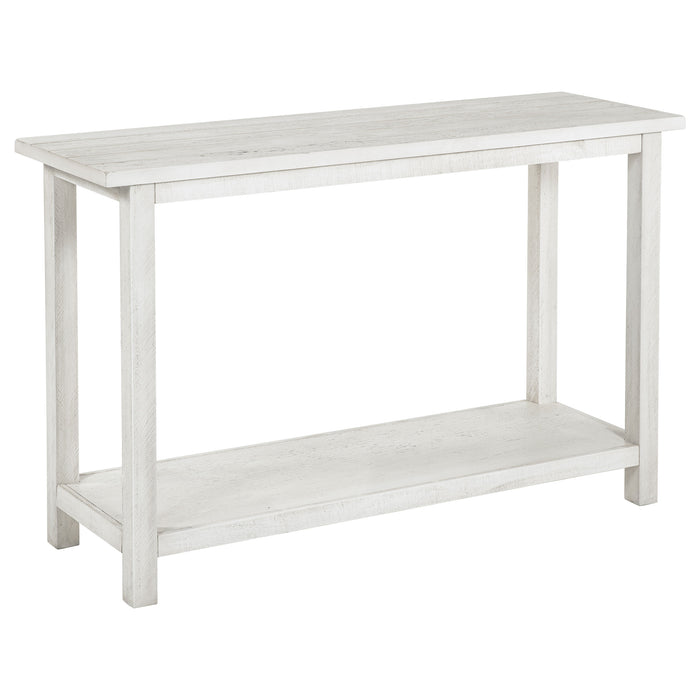 Payne Wood Entryway Sofa Console Table White