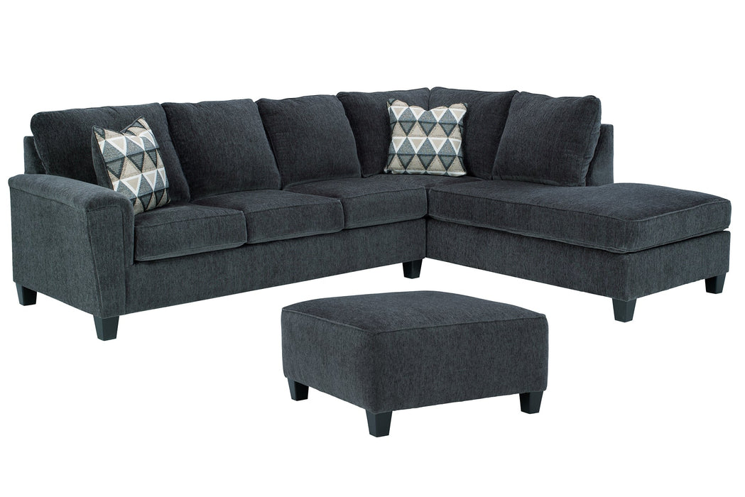 Abinger 2-Piece Sectional with Ottoman Tuscaloosa Furniture Outlet