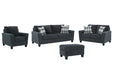 Abinger Sofa, Loveseat, Chair and Ottoman Tuscaloosa Furniture Outlet