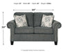 Agleno Loveseat Tuscaloosa Furniture Outlet