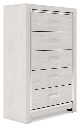 Altyra Five Drawer Chest Tuscaloosa Furniture Outlet