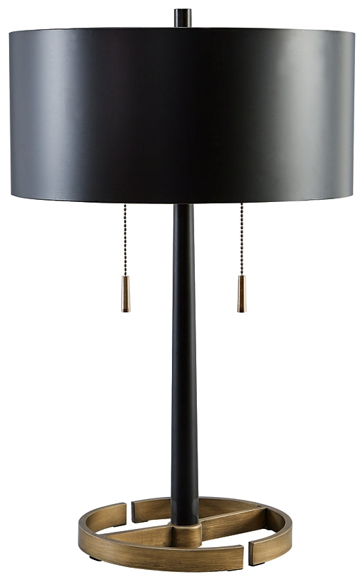 Amadell Metal Table Lamp (1/CN) Tuscaloosa Furniture Outlet