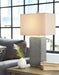 Amergin Poly Table Lamp (2/CN) Tuscaloosa Furniture Outlet