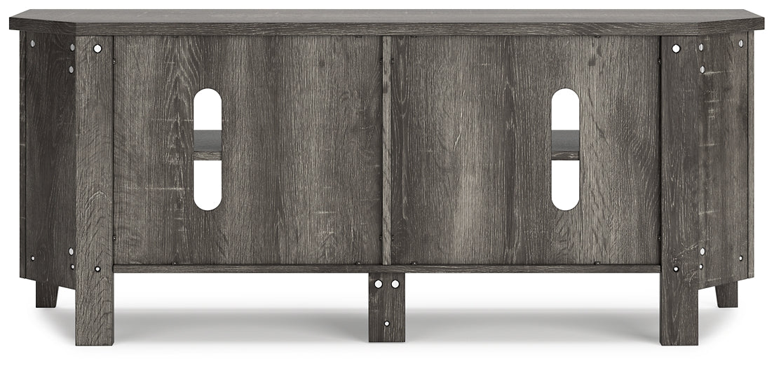 Arlenbry Medium Corner TV Stand Tuscaloosa Furniture Outlet