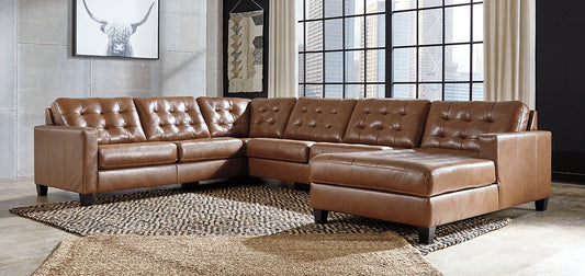 Baskove 4-Piece Sectional with Chaise Tuscaloosa Furniture Outlet