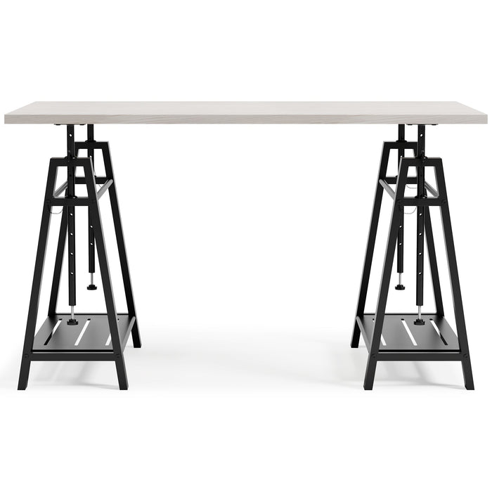 Bayflynn Adjustable Height Desk Tuscaloosa Furniture Outlet