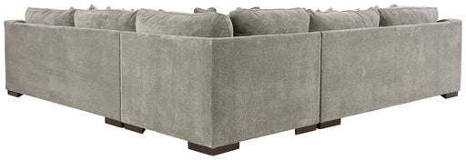 Bayless 3-Piece Sectional with Ottoman Tuscaloosa Furniture Outlet