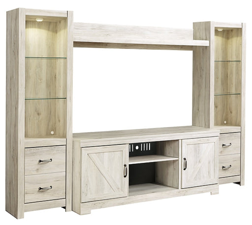 Bellaby 4-Piece Entertainment Center Tuscaloosa Furniture Outlet