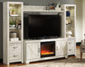 Bellaby 4-Piece Entertainment Center with Fireplace Tuscaloosa Furniture Outlet