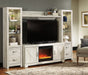 Bellaby 4-Piece Entertainment Center with Fireplace Tuscaloosa Furniture Outlet