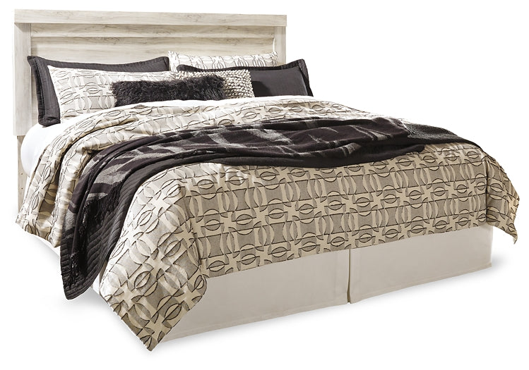 Bellaby King Platform Bed with 2 Storage Drawers with Mirrored Dresser and Nightstand Tuscaloosa Furniture Outlet