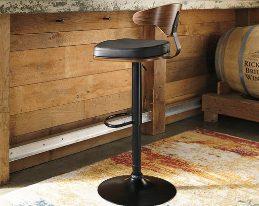 Bellatier Tall UPH Swivel Barstool(1/CN) Tuscaloosa Furniture Outlet