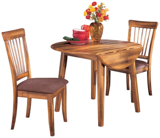 Berringer Dining Table and 2 Chairs Tuscaloosa Furniture Outlet