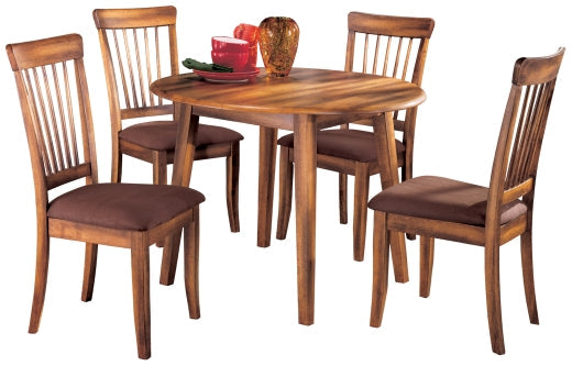 Berringer Dining Table and 4 Chairs Tuscaloosa Furniture Outlet