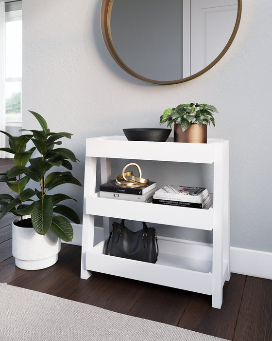 Blariden Shelf Accent Table Tuscaloosa Furniture Outlet