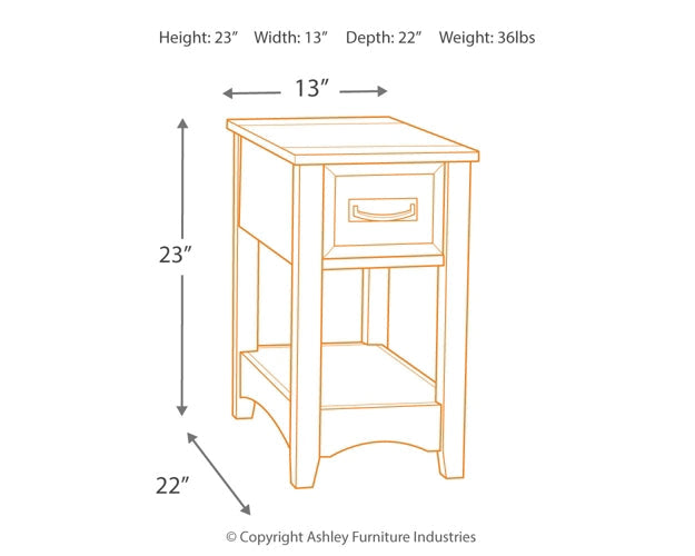 Breegin 2 End Tables Tuscaloosa Furniture Outlet