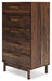 Calverson Five Drawer Chest Tuscaloosa Furniture Outlet