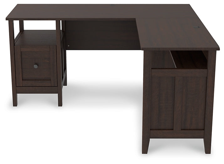 Camiburg 2-Piece Home Office Desk Tuscaloosa Furniture Outlet