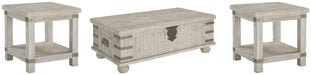 Carynhurst Coffee Table with 2 End Tables Tuscaloosa Furniture Outlet