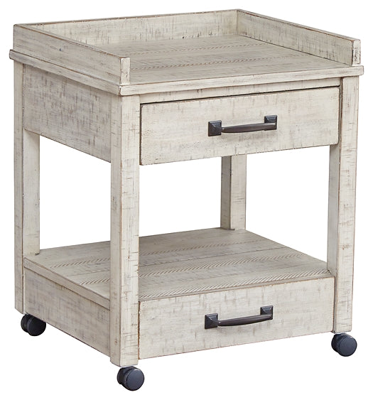 Carynhurst Home Office Desk and Storage Tuscaloosa Furniture Outlet