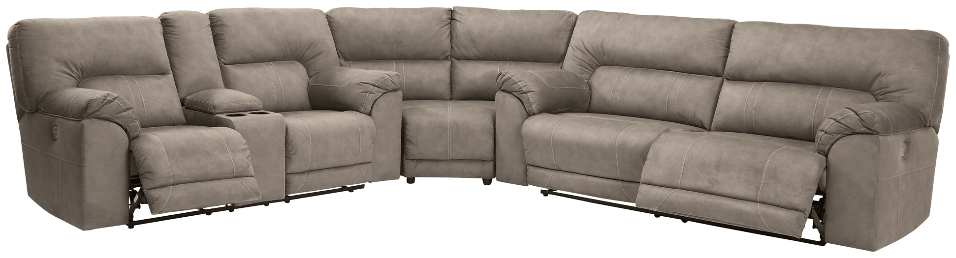 Cavalcade 3-Piece Power Reclining Sectional Tuscaloosa Furniture Outlet