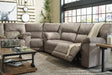 Cavalcade 3-Piece Power Reclining Sectional Tuscaloosa Furniture Outlet