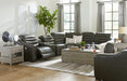 Center Line 6-Piece Sectional with Recliner Tuscaloosa Furniture Outlet