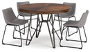 Centiar Dining Table and 4 Chairs Tuscaloosa Furniture Outlet