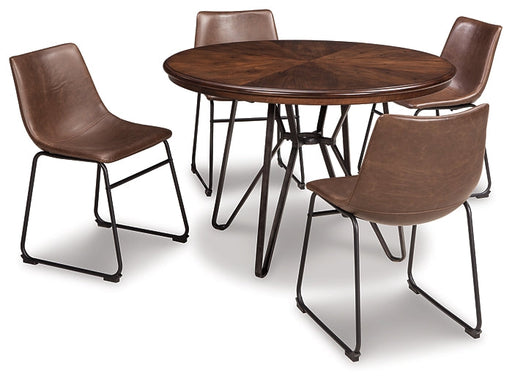 Centiar Dining Table and 4 Chairs Tuscaloosa Furniture Outlet