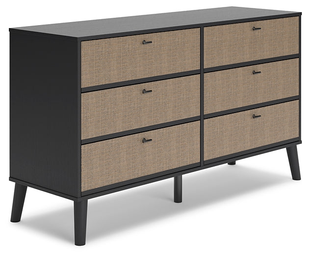 Charlang Six Drawer Dresser Tuscaloosa Furniture Outlet