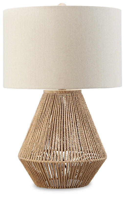 Clayman Paper Table Lamp (1/CN) Tuscaloosa Furniture Outlet