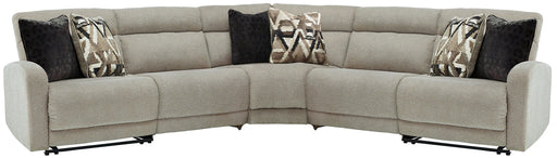 Colleyville 5-Piece Power Reclining Sectional Tuscaloosa Furniture Outlet