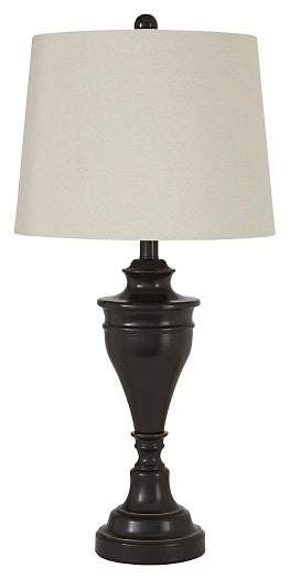 Darlita Metal Table Lamp (2/CN) Tuscaloosa Furniture Outlet