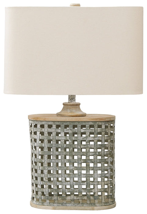 Deondra Metal Table Lamp (1/CN) Tuscaloosa Furniture Outlet