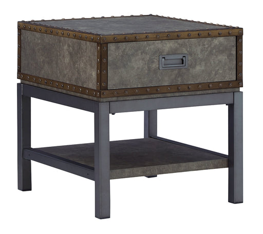 Derrylin Rectangular End Table Tuscaloosa Furniture Outlet