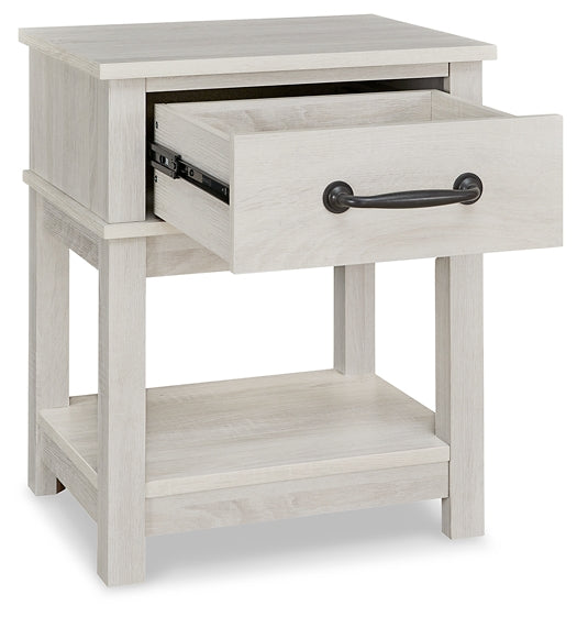 Dorrinson One Drawer Night Stand Tuscaloosa Furniture Outlet