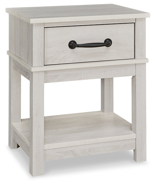 Dorrinson One Drawer Night Stand Tuscaloosa Furniture Outlet