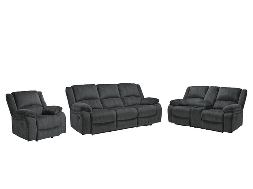 Draycoll Sofa, Loveseat and Recliner Tuscaloosa Furniture Outlet