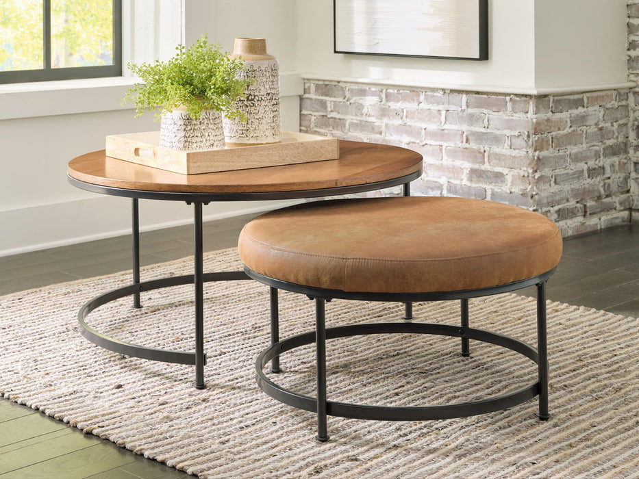 Drezmoore Nesting Cocktail Tables (2/CN) Tuscaloosa Furniture Outlet