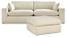 Elyza 2-Piece Sectional with Ottoman Tuscaloosa Furniture Outlet