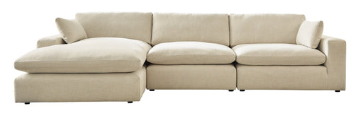 Elyza 3-Piece Sectional with Ottoman Tuscaloosa Furniture Outlet